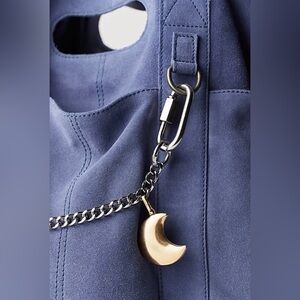 Free People Puffy Moon Bag Charm